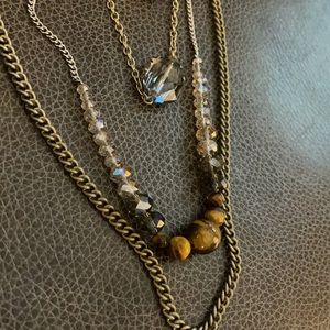 Multi strand necklace